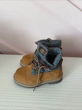 Timberland Slouch Toddler Flannel Boots